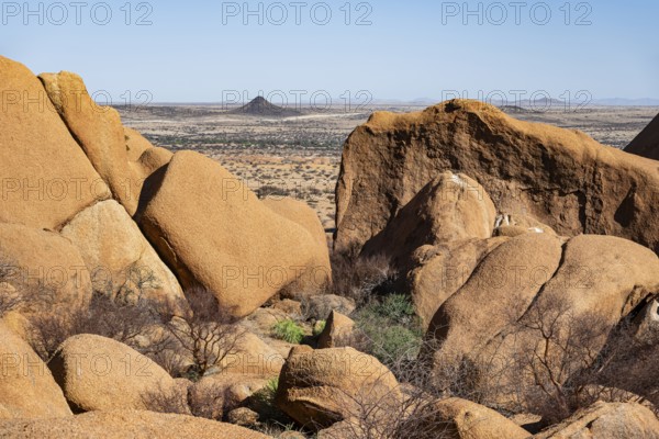 Rock formation, Pontok Mountains, Great Spitzkoppe, Spitzkoppe, Great Spitzkoppe Nature Reserve,