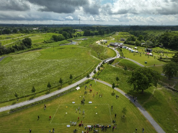 Recklinghausen, Castrop-Rauxel, Ruhr area, North Rhine-Westphalia, Germany - Sports festival in the
