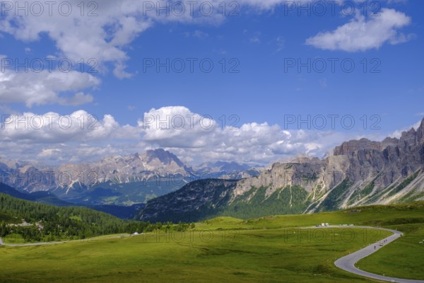 Giau Pass, Ampezzo Dolomites, Cadore, Veneto, Italy