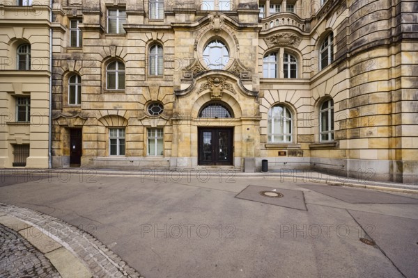 Public order office, sandstone building, city building inspector Wilhelm Berner, neo-baroque
