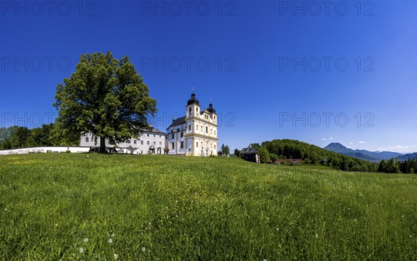 Maria Plain pilgrimage church, baroque church, Bergheim near Salzburg, Flachgau, Salzburger Land,