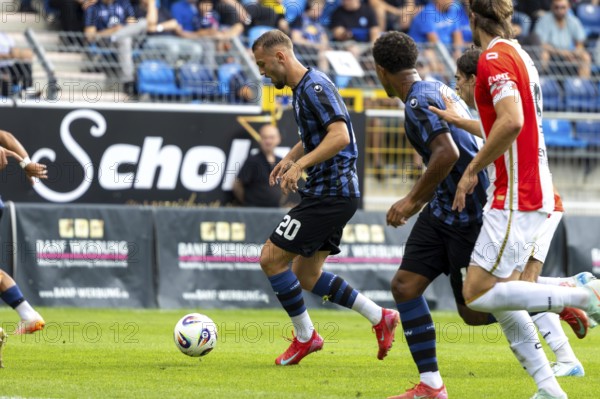 Waldhof Mannheim v FC Emmen, Netherlands (last test match in front of the start of the new season)