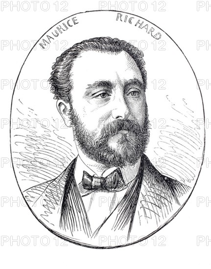 Maurice Louis Richard, born on 26 October 1832, died on 4 November 1888, was a French lawyer and