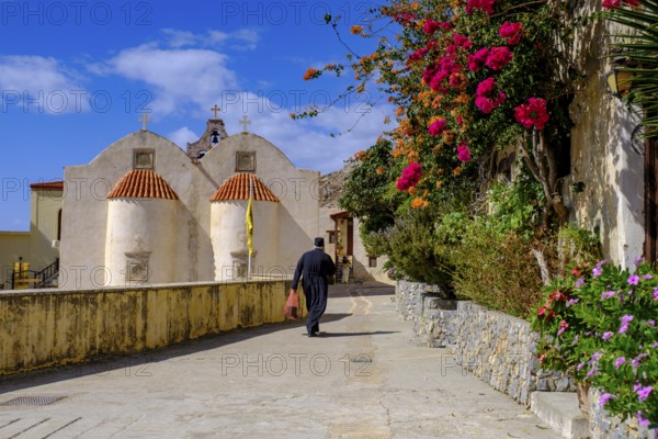 New Preveli Monastery, Preveli Monastery, near Plakias, Crete, Greece