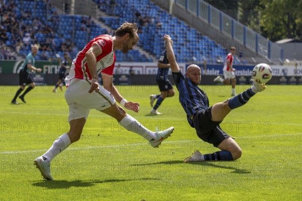 Waldhof Mannheim v FC Emmen, Netherlands (last test match in front of the start of the new season)
