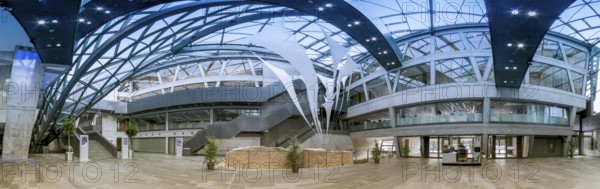Darmstadtium Congress Centre Panorama Inside Darmstadt Germany