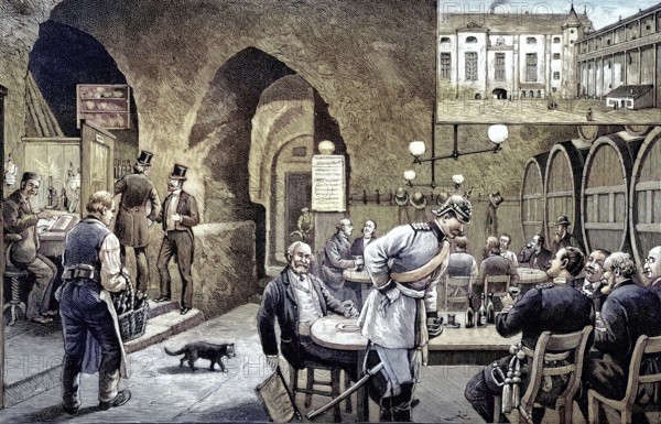 The blood dish was a historical wine and gourmet delicacy in Königsberg, which was housed in the