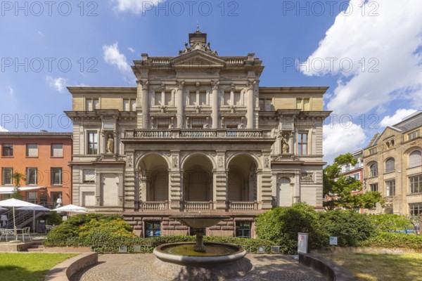 Prinzenpalais, exterior view with ornate façade. Karlsruhe, Baden-Württemberg, Germany