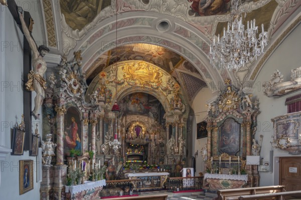 Holy Sepulchre, painted around 1767 by the painter Johann Joachim Pfaundler, St Donatus Church,