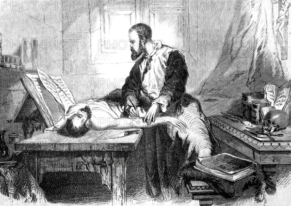 Andreas Vesal or Andreas Vesalius, actually Andreas Witinck or Andries Witting van Wesel, also