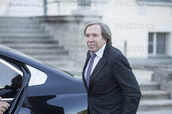 Günter Netzer (former German footballer) arriving at the festive dinner to mark the 60th