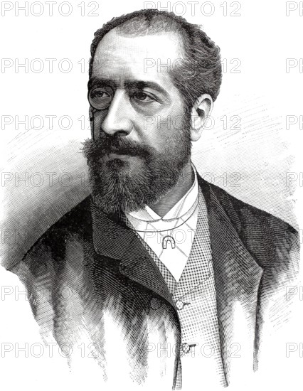 Henry de Pene (1830-1888) was a French journalist and novelist, Historical, digitally restored