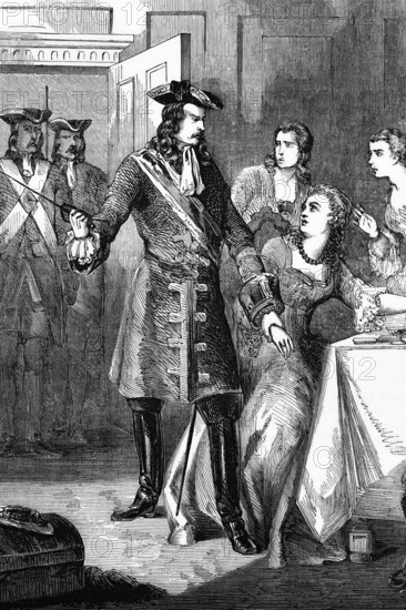Princess Maria Clementina, who was engaged to James Francis Edward Stuart. She was arrested and
