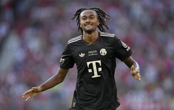 Goal celebration Jonah Daniel Kusi-Asare Bayern Munich FCB (41) Telekom Cup Allianz Arena, Munich,