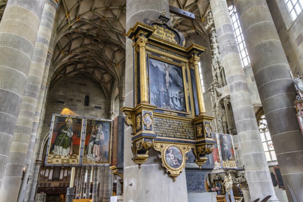 Protestant parish church of St Michael. As Johannes Brenz's place of work, it was the starting