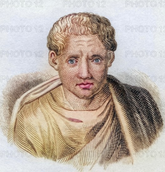 Poseidippus of Pella, (born around 310 BC, died 240 BC) was a Hellenistic epigrammatist, coloured