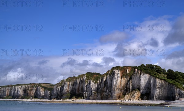 Cliff, cliffs, coastal landscape, rock formation, Yport, chalk cliffs, alabaster coast, La Côte