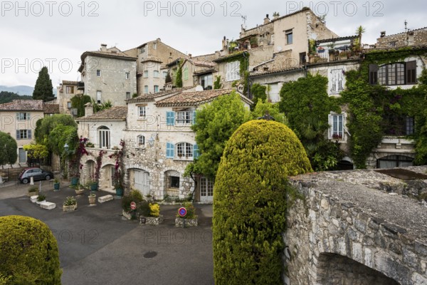 Picturesque mountain village, St. Paul de Vence, Provence Alpes Côte d'Azur, South of France,
