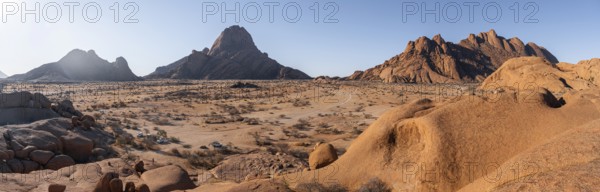 Rock formation, Pontok Mountains, Great Spitzkoppe, Spitzkoppe, Great Spitzkoppe Nature Reserve,