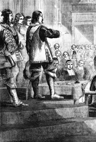 In 1657, Parliament offered Cromwell the crown as part of a constitutional reform. This presented