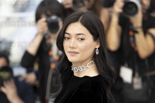 Cannes, France - 15.5.2024: Camilla Aiko during the photocall for A PALE VIEW OF HILLS at the 78th