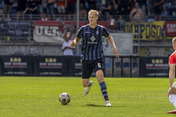 Waldhof Mannheim v FC Emmen, Netherlands (last test match in front of the start of the new season)