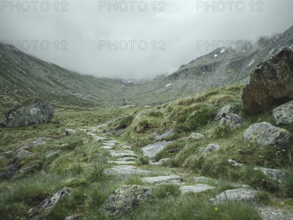 Historical sower's path along which Holocaust survivors travelled from Austria to Italy in 1947 in