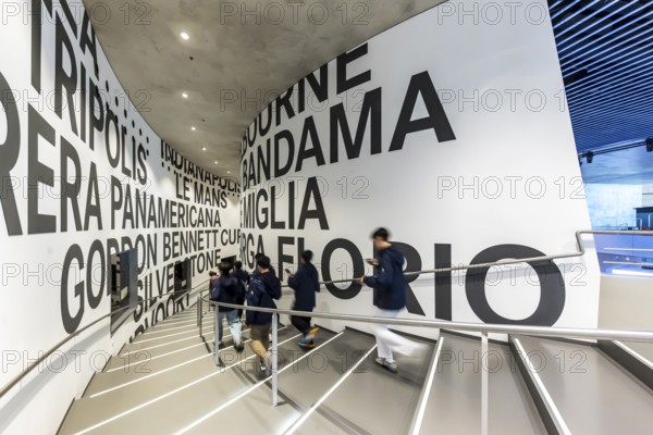 The Mercedes-Benz Museum in Stuttgart presents a journey through the automotive history of the
