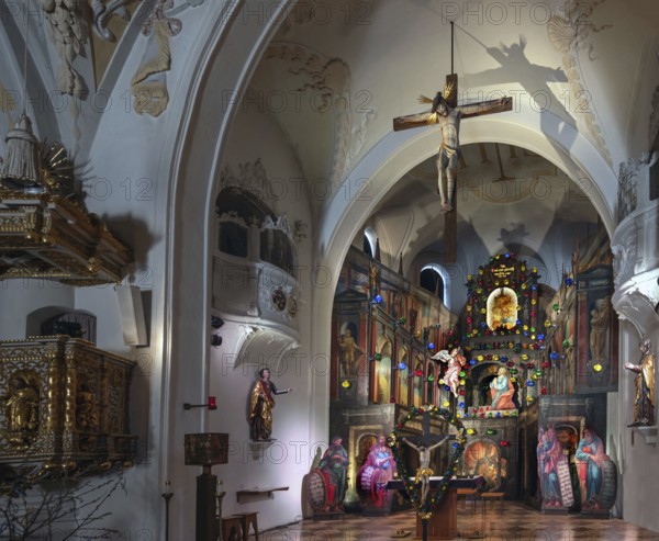 Holy Sepulchre created around 1800, St Michael's Parish Church, Kirchstr. 15, Aschau, Chiemgau,