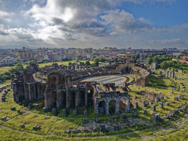 The amphitheatre of Capua, Anfiteatro Campano, is the amphitheatre of the ancient Roman city of