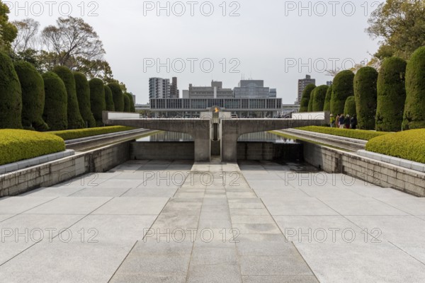Flame of Peace, landmark, UNESCO World Heritage Site, peace memorial and memorial to the victims of
