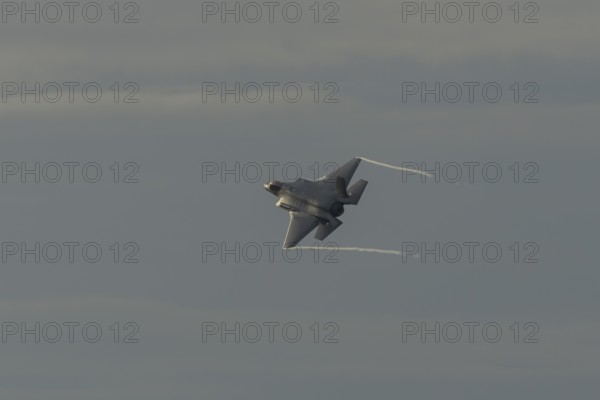 Lockheed Martin F-35 Lightning II fighter military aircraft of the United States air force USAF in