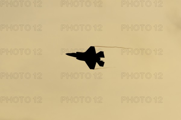 Lockheed Martin F35 Lightning II fighter military aircraft of the United States air force USAF