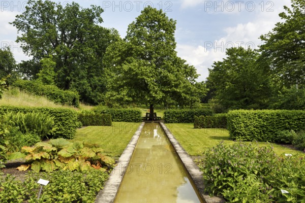 Celle medicinal plant garden, show garden for medicinal plants, park, Expo 2000, Celle, Lüneburg