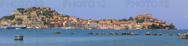 Portoferraio, view from San Giovanni, panoramic view, Elba Island, Tuscan Archipelago National