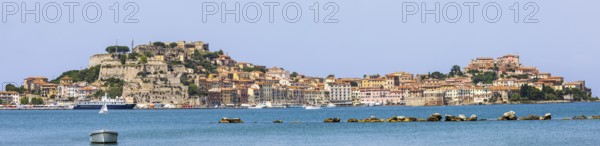 Portoferraio, view from San Giovanni, panoramic view, Elba Island, Tuscan Archipelago National