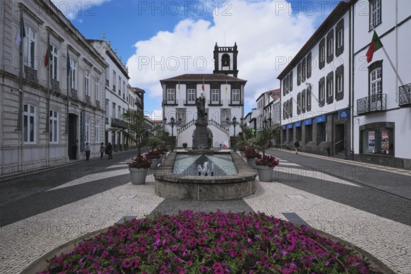 Town Hall of Ponta Delgada, SÃ£o Miguel, Azores, Portugal