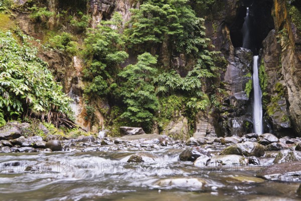 Salto do Cabrito waterfall, SÃ£o Miguel, Azores, Portugal