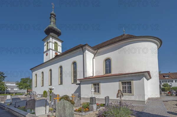 The Roman Catholic neo-Romanesque parish church of Franz Xaver in Lochau is a listed building,