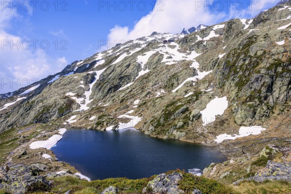The lakes of ChÃ©serys, Chamonix, Haute Savoie, France