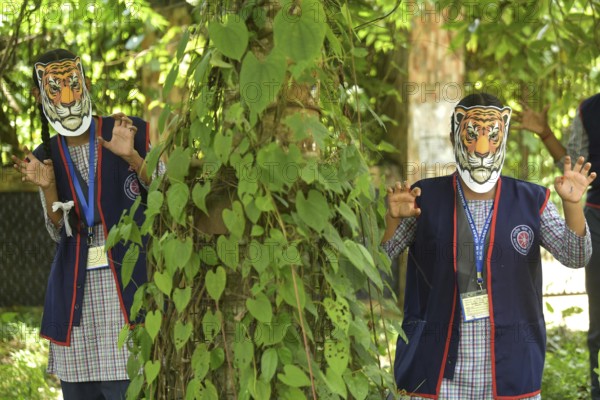 Agartala, Tripura, India, 29-07-2025: Students of NSS (National Service Scheme) unit from Mahatma