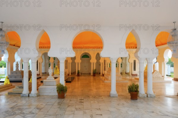 Ubudiah Mosque prayer room, Kuala Kangsar, Perak state, Malaysia