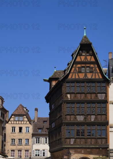 Half-timbered house Maison Kammerzell, Strasbourg, Strasbourg, Old Town, Bas-Rhin, Grand Est,