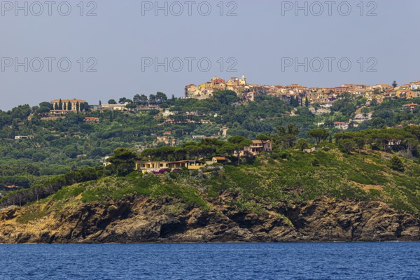 Holiday homes near Madonna delle Grazie, above the village of Capoliveri, Elba Island, Tuscan
