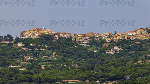 Holiday homes near Madonna delle Grazie, above the village of Capoliveri, Elba Island, Tuscan