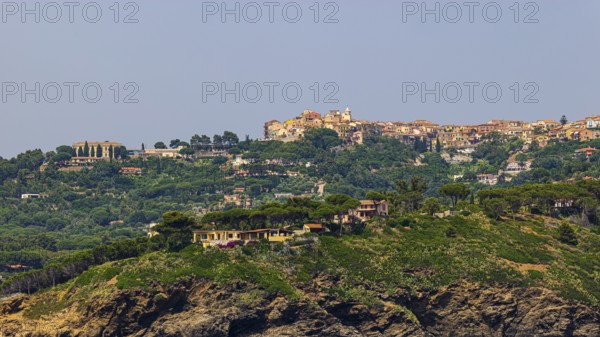 Holiday homes near Madonna delle Grazie, above the village of Capoliveri, Elba Island, Tuscan