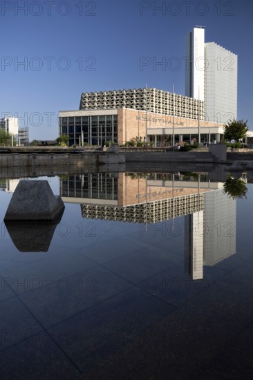City Hall with Congress Center and Congress Hotel, Chemnitz, Saxony, Germany, Capital of Culture