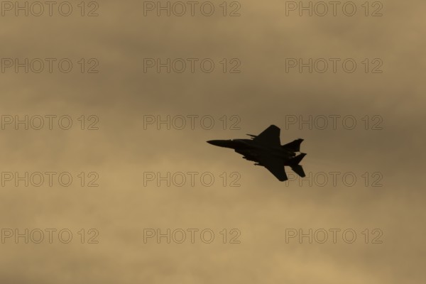 McDonnell Douglas F-15E Strike Eagle fighter military aircraft of the United States air force USAF