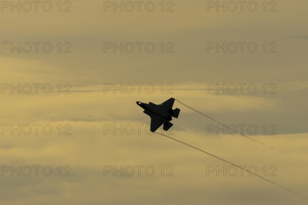 Lockheed Martin F-35 Lightning II fighter military aircraft of the United States air force USAF