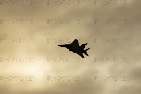 McDonnell Douglas F-15E Strike Eagle fighter military aircraft of the United States air force USAF